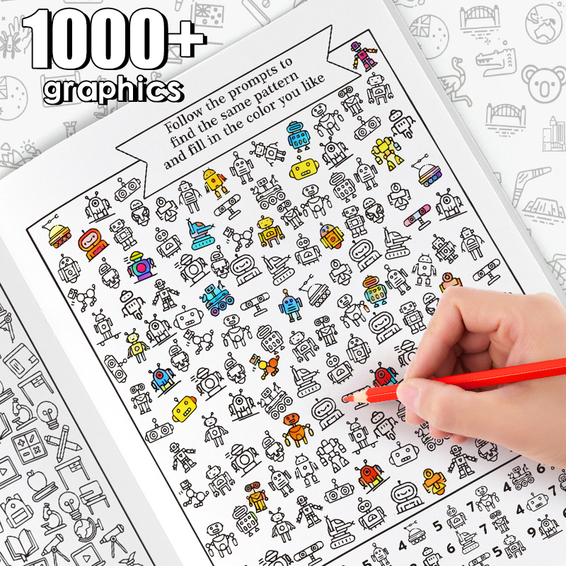 Food And Snacks Coloring Book Bold And Easy - كتاب تفاعلي بأنماط مخفية | النسخة