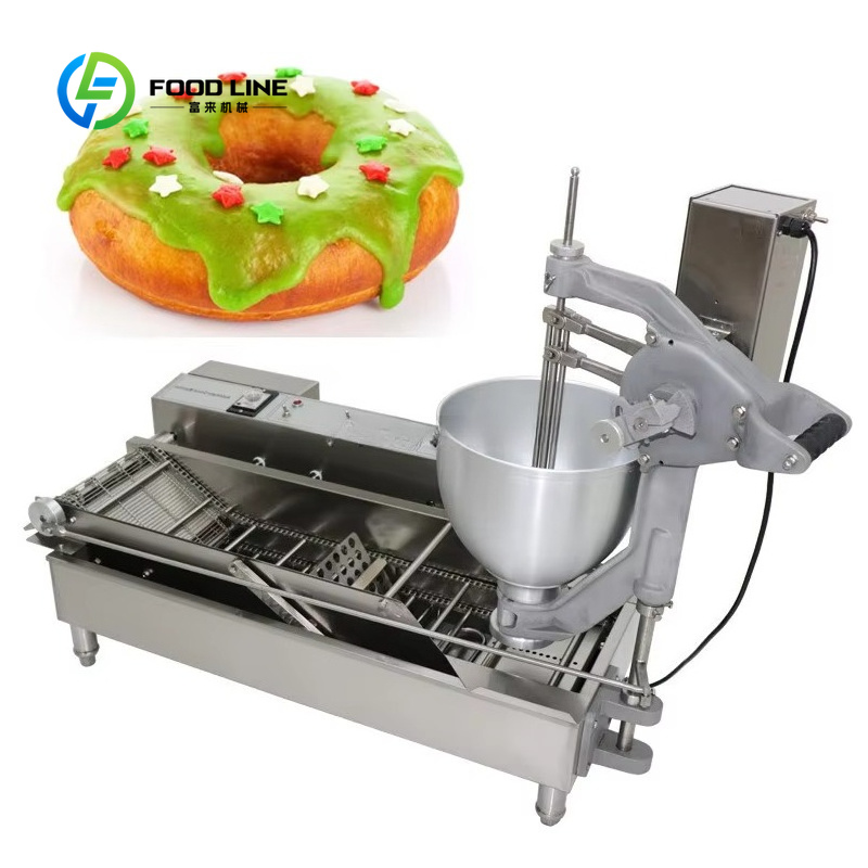 Food Processor Snacks - آلة صنع الدونات المخصصة، مقلاة الدونات