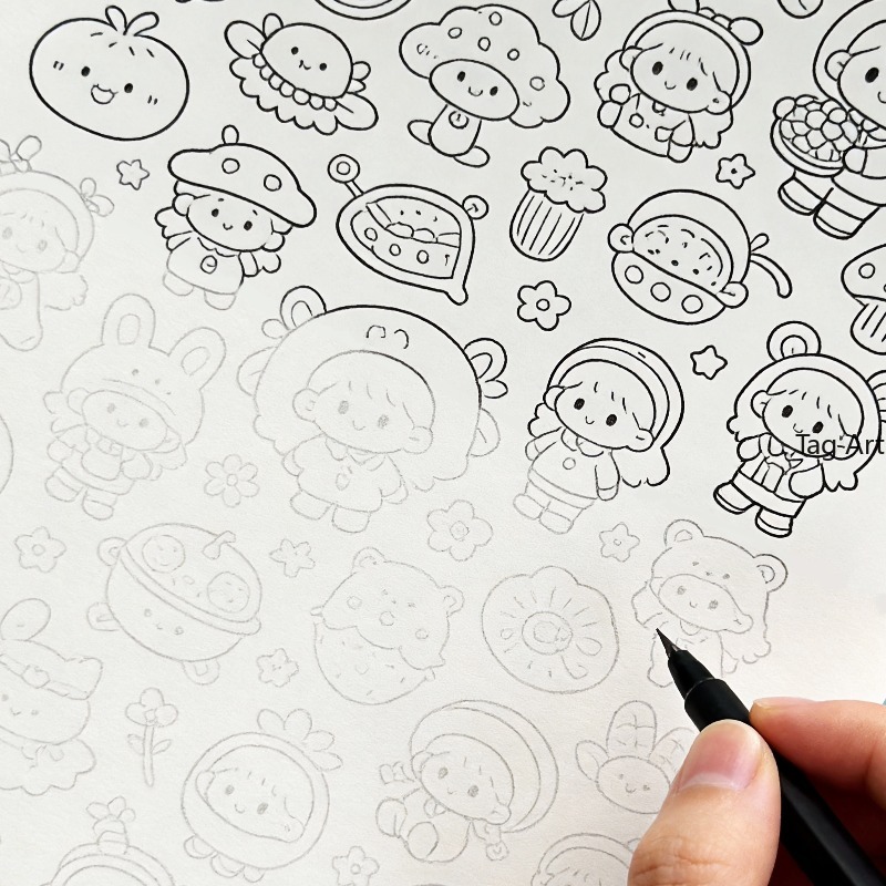 كتاب تلوين إبداعي لتخفيف التوت - مراجعة Food And Snacks Coloring Book Bold And Easy وسعره
