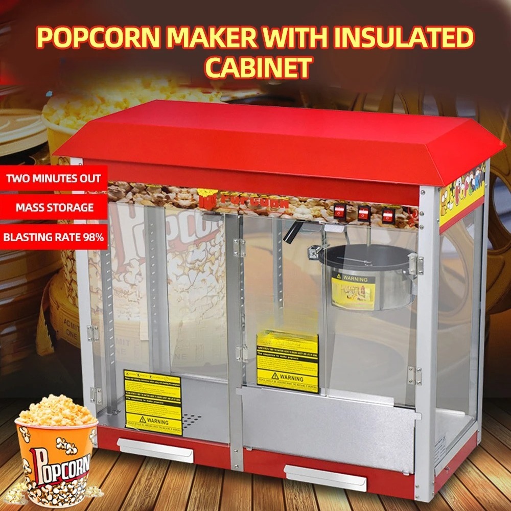 آلة صنع الفشار التجارية الأوتو - مراجعة Food Processor Snacks وسعره